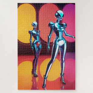 Cyborg Party Girls III Legpuzzel
