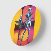 Cyborg Party Girls III Ronde Klok (Hoek)