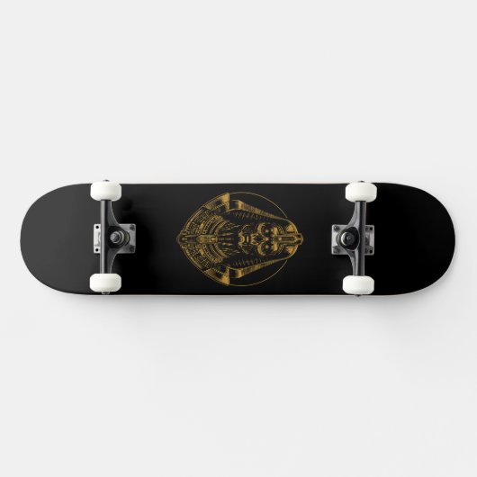 Cyborg Pharaoh Persoonlijk Skateboard (Horizontaal)