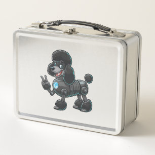 Cyborg Poodle Robot Vredesbord