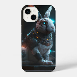 Cyborg Rabbit iPhone 14 Hoesje