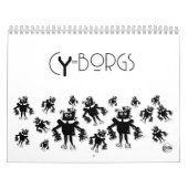 Cyborg Robot Kalender (Hoes)