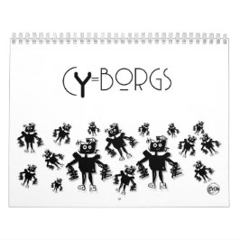 Cyborg Robot Kalender