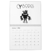 Cyborg Robot Kalender (Jan 2026)