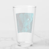 CYBORG ROBOTIC HEAD Beer Glas (Achterkant)