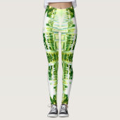 Cyborg Robotics Robots Futuristic Sci Fi Leggings (Voorkant)