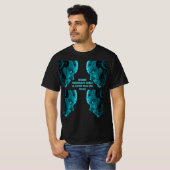 CYBORG ROBOTISCH HOOFD T-SHIRT (Voorkant volledig)