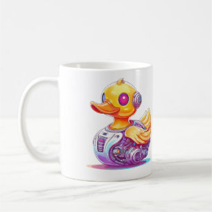 Cyborg Rubber Duck Koffiemok