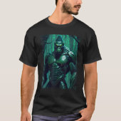 Cyborg Silverback Gorilla Graphic T-shirt (Voorkant)