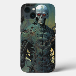 Cyborg Skeleton Futuristic Science Fiction Case-Mate iPhone Case
