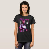 Cyborg Soldier Woman T-shirt (Voorkant volledig)