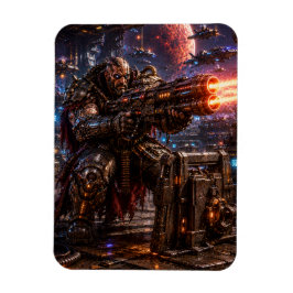 Cyborg Space Pirate — Heavy Gunner Magneet