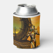 CYBORG TITAN, DESERT HYPERION Science Fiction Scif Blikjeskoeler (Blikje Voorkant)