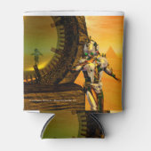 CYBORG TITAN, DESERT HYPERION Science Fiction Scif Blikjeskoeler (Voorkant)