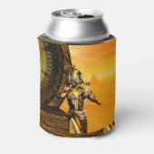 CYBORG TITAN, DESERT HYPERION Science Fiction Scif Blikjeskoeler (Blikje Achterkant)