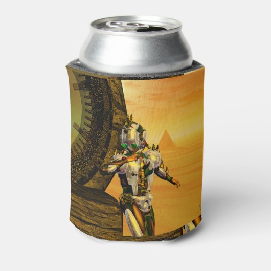 CYBORG TITAN, DESERT HYPERION Science Fiction Scif Blikjeskoeler (Blikje Achterkant)