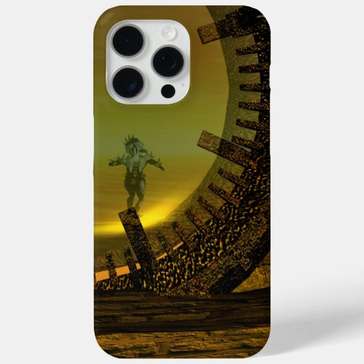 CYBORG TITAN, DESERT HYPERION Science Fiction Scif Case-Mate iPhone Case (Achterkant)