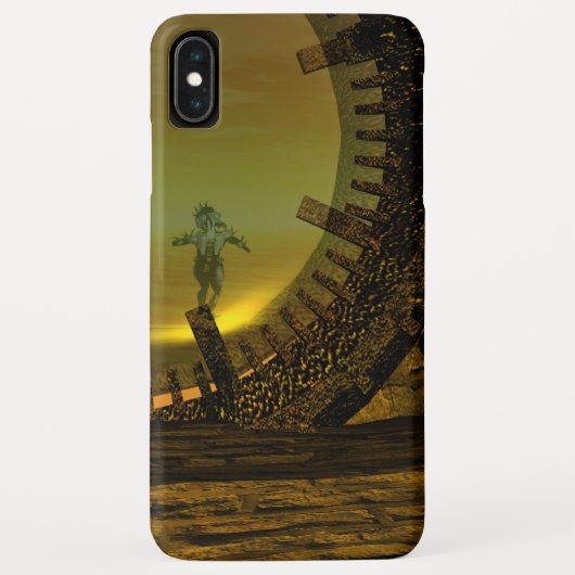 CYBORG TITAN, DESERT HYPERION Science Fiction Scif Case-Mate iPhone Case (Achterkant)