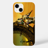 CYBORG TITAN, DESERT HYPERION Science Fiction Scif Case-Mate iPhone Case (Achterkant)
