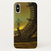 CYBORG TITAN, DESERT HYPERION Science Fiction Scif Case-Mate iPhone Case (Achterkant)