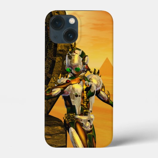 CYBORG TITAN, DESERT HYPERION Science Fiction Scif Case-Mate iPhone Case (Achterkant)