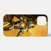 CYBORG TITAN, DESERT HYPERION Science Fiction Scif Case-Mate iPhone Case (Achterkant (horizontaal))