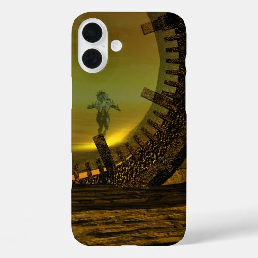 CYBORG TITAN, DESERT HYPERION Science Fiction Scif Case-Mate iPhone Case (Achterkant)