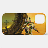 CYBORG TITAN, DESERT HYPERION Science Fiction Scif Case-Mate iPhone Case (Achterkant (horizontaal))