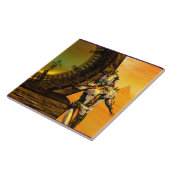 CYBORG TITAN, DESERT HYPERION Science Fiction Scif Tegeltje (Zijkant)