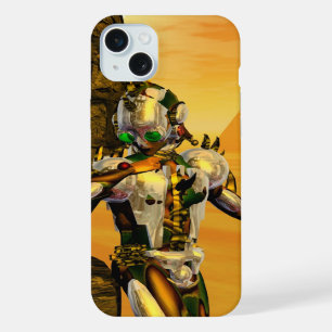 CYBORG TITAN,WOESTIJN HYPERION Sciencefiction Scif iPhone 15 Plus Case