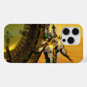 CYBORG TITAN,WOESTIJN HYPERION Sciencefiction Scif iPhone Hoesje (Achterkant horizontaal)
