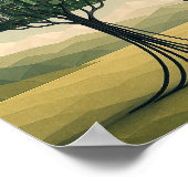 Cyborg Under Tree of Circuitry Poster (Hoek)