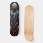 Cyborg Warrior Persoonlijk Skateboard (Voorkant)