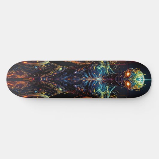 Cyborg Warrior Persoonlijk Skateboard (Horizontaal)