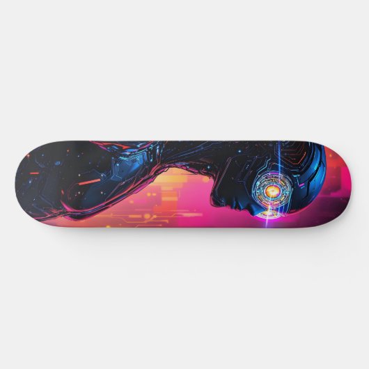 Cyborg Warrior Persoonlijk Skateboard (Horizontaal)
