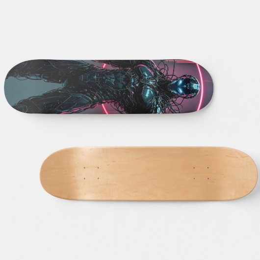 Cyborg Warrior Persoonlijk Skateboard (Horizontaal)
