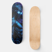 Cyborg Warrior Persoonlijk Skateboard (Voorkant)