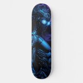Cyborg Warrior Persoonlijk Skateboard (Voorkant)