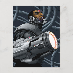 Cyborg & Weapon Bust Briefkaart