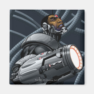 Cyborg & Weapon Bust Magneet