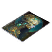 Cyborg Woman Fantasy Sci-Fi Art Notitieboek (Linkerzijde)