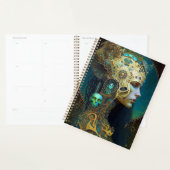 Cyborg Woman Fantasy Sci-Fi Art Planner (Display)