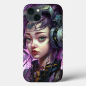 Cyborg Woman Science Case-Mate iPhone Case (Achterkant)