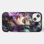 Cyborg Woman Science iPhone Hoesje (Achterkant horizontaal)