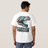 Cyborgdinosaurus T-shirt (Achterkant volledig)