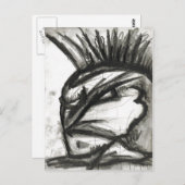 cyborgnacht briefkaart (Voorkant / Achterkant)