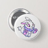 Cybunny Blue Ronde Button 5,7 Cm (Voorkant /achterkant)