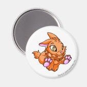 Cybunny Oranje Magneet (Voorkant / Achterkant)