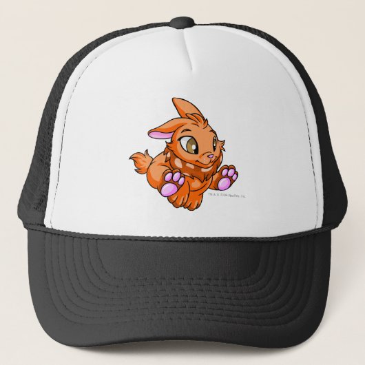 Cybunny Oranje Trucker Pet (Voorkant)