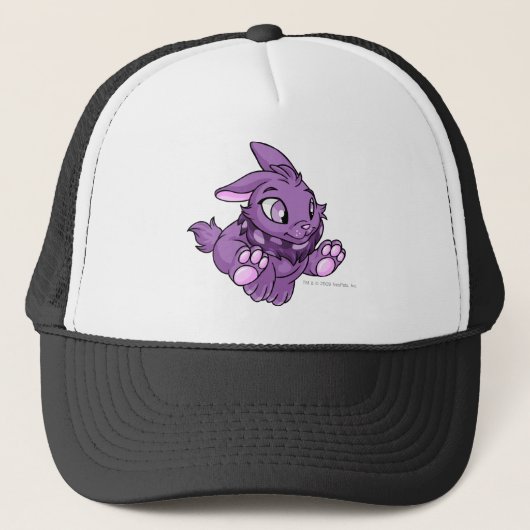 Cybunny Paars Trucker Pet (Voorkant)